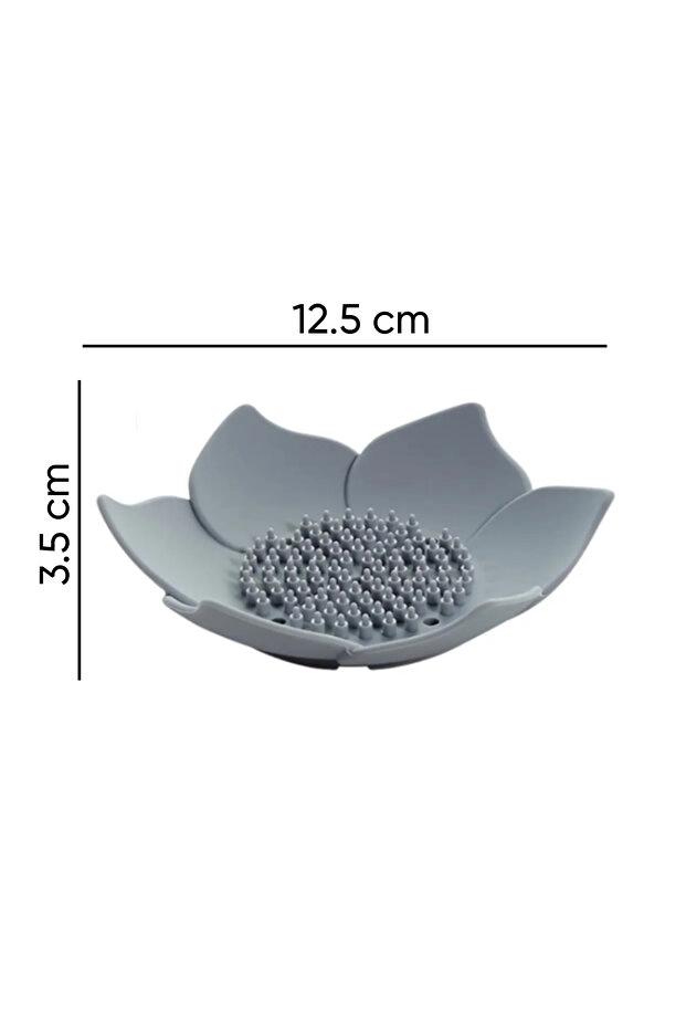 Toptan%20Lotus%20Sabun%20ve%20Sünger%20Tutacağı%20|%20Silikon%20Su%20Giderli%20Sabunluk