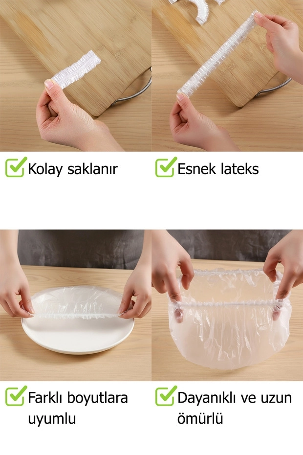 Toptan%20100’lü%20Esnek%20Lastikli%20Gıda%20Saklama%20Bonesi%20|%20Streç%20Kapak%20Koruyucu%20Set