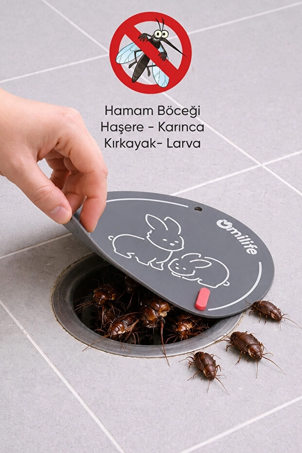 Toptan%20Silikon%20Gider%20Kapağı%20Ayıcık%20Tavşan%20Desenli%20Koku%20Önleyici