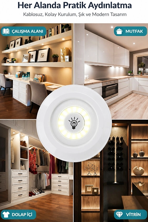 Toptan%203’lü%20Uzaktan%20Kumandalı%20Yapışkanlı%20LED%20Spot%20Lamba%20Seti%20|%20Kablosuz%20Pilli%20Aydınlatma
