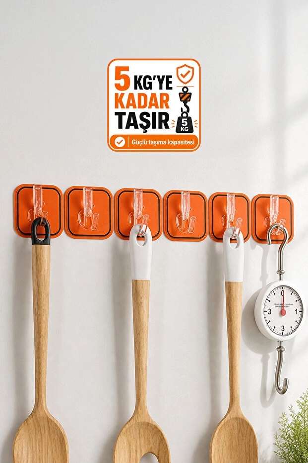 Toptan%20Kendinden%20Yapışkanlı%206%20Kancalı%20Duvar%20Askısı%20|%20Pratik%20Organizer