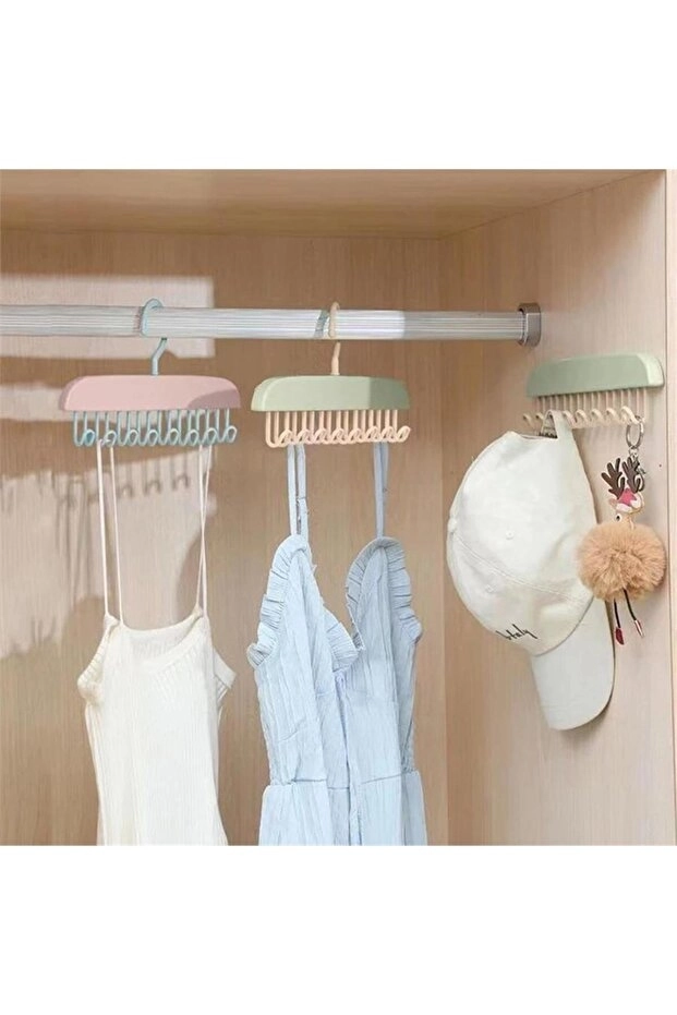 Toptan%208%20Kancalı%20Çok%20Amaçlı%20Yapışkanlı%20Askı%20|%20Mutfak%20ve%20Banyo%20Dolap%20İçi%20Askılık