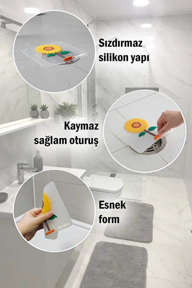 Toptan%20Ay%20Çiçeği%20Gider%20Koku%20Önleyici%20|%20Silikon%20Lavabo%20ve%20Zemin%20Gider%20Matı