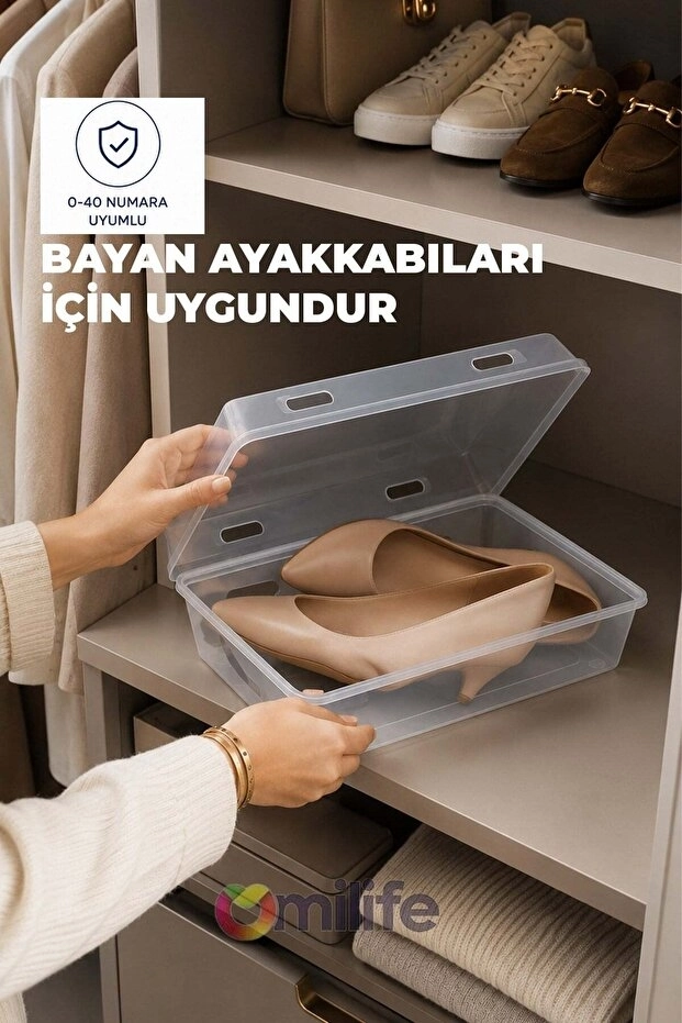 Toptan%20Şeffaf%20Ayakkabı%20Kutusu%20|%20Kapaklı%20İstiflenebilir%20Organizer%2050’li