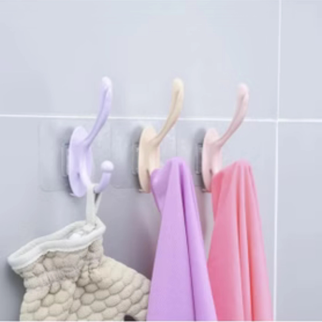 Toptan%20Şeffaf%20Yapışkanlı%206’lı%20Renkli%20Askı%20Seti%20|%20Delmeden%20Duvar%20Askılığı