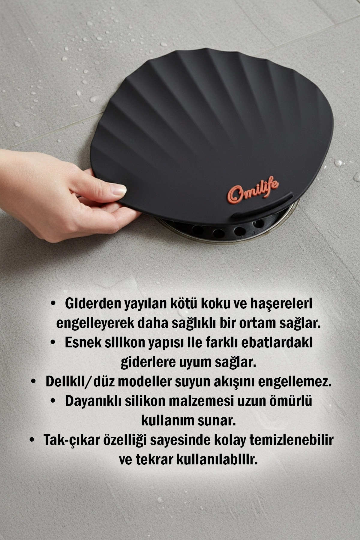 Toptan%20Deniz%20Kabuğu%20Silikon%20Gider%20Kapağı%20|%20Koku%20Önleyici%20Lavabo%20ve%20Zemin%20Gider%20Kapağı