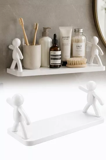 Toptan Banyo ve Mutfak Organizer Raf | Yapışkanlı Düzenleyici | İKONYA Plus