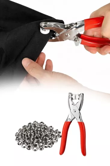 Toptan Metal Çıtçıtlı Düğme Pensesi ve Düğme Aparatları | İKONYA Plus